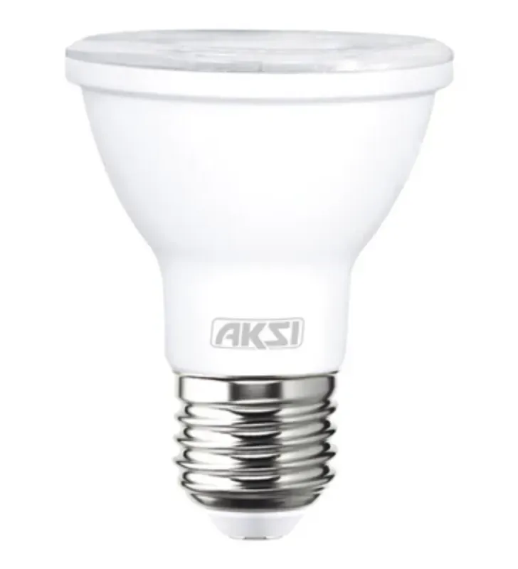 Foco LED PAR 20 AKSI 6W Luz Blanca 6500K - Iluminación de Acento