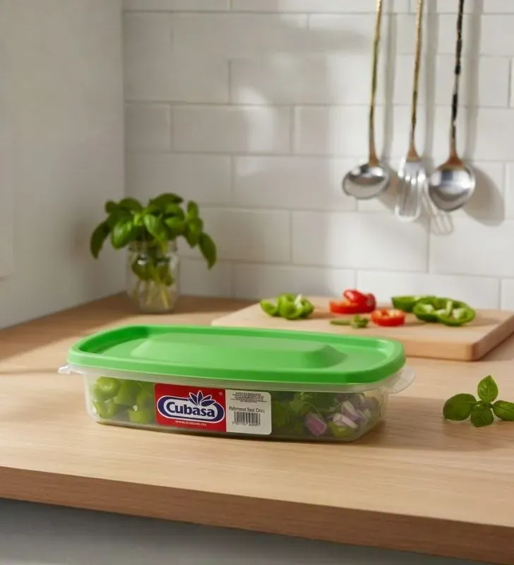 Refri Practic Rectangular Cubasa 1.04L - Organizador de Refrigerador