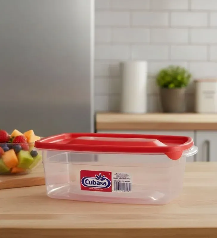 Refri Practic Rectangular Cubasa 1.83L - Contenedor Hermético Mediano