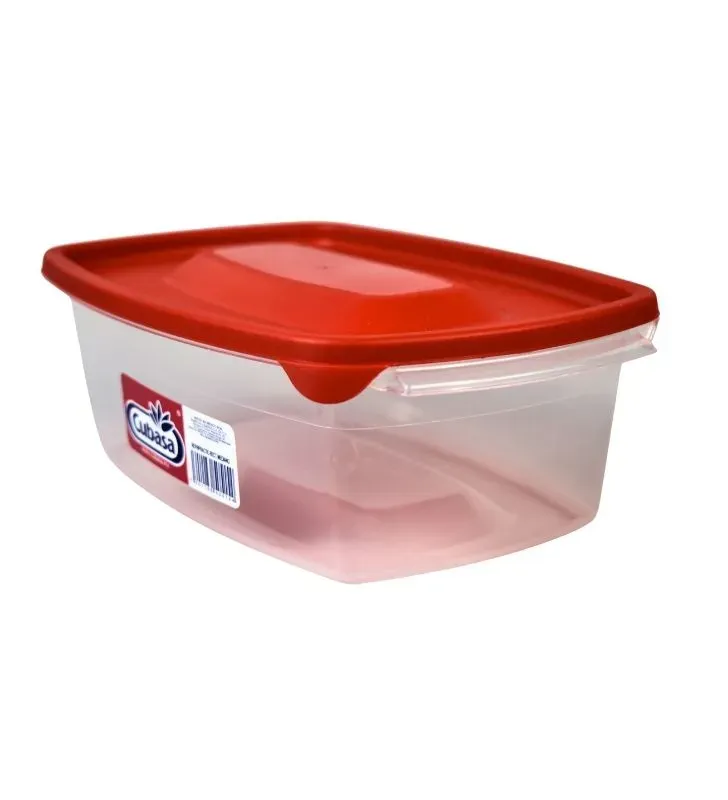 Refri Practic Rectangular Cubasa 1.83L - Contenedor Hermético Mediano