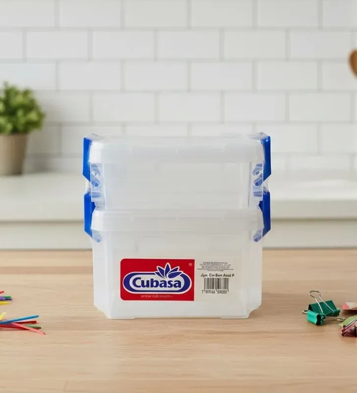 Juego Cu-Box Cubasa 1832 - 2 Cajas con Broches de Seguridad