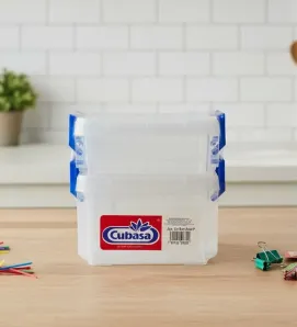 Juego Cu-Box Cubasa 1832 - 2 Cajas con Broches de Seguridad