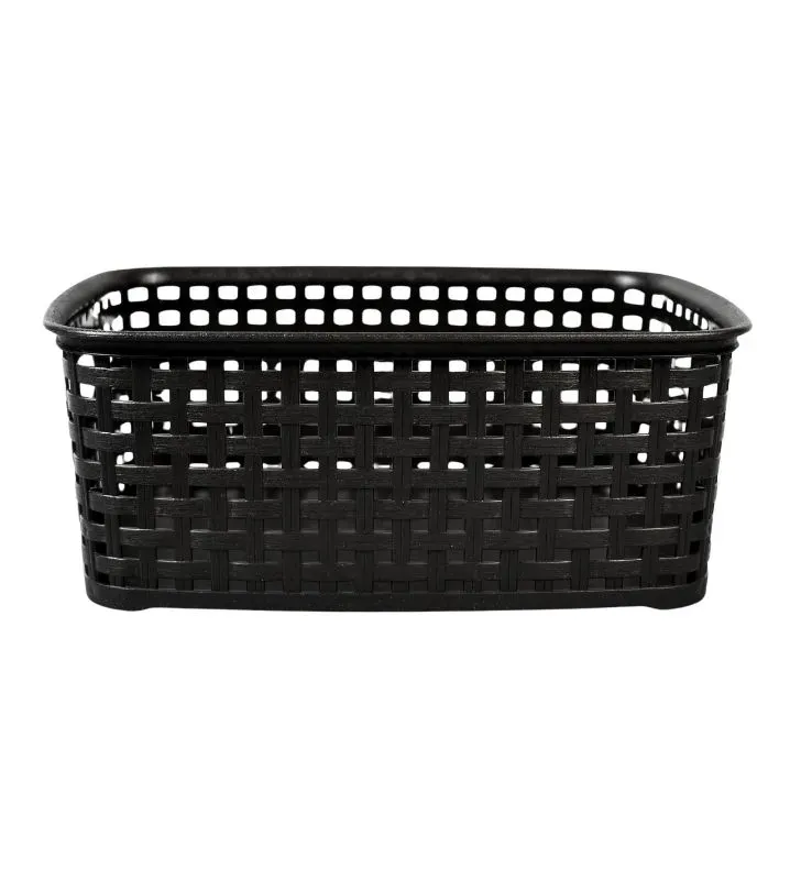 Canasta de Ratán Cubasa Chica Chocolate - Organizador Elegante