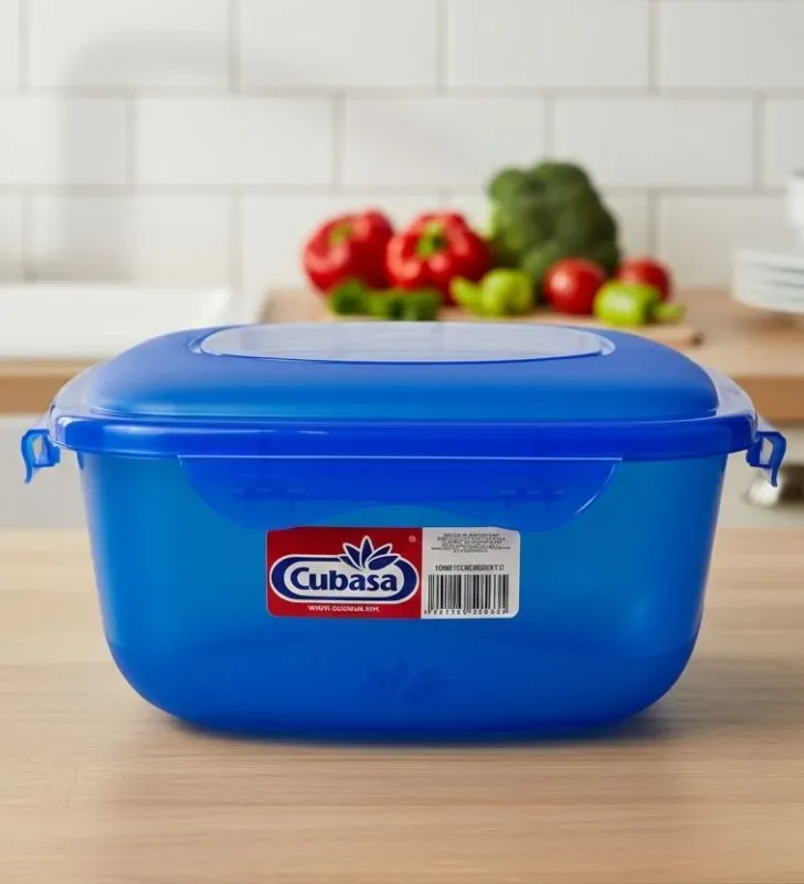 Hermético Cubasa Big Brooch 3 - Contenedor 3 Litros con Broches