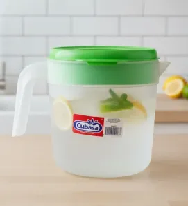 Jarra Cubasa 3 Litros con Tapa de Doble Salida - Modelo 1408