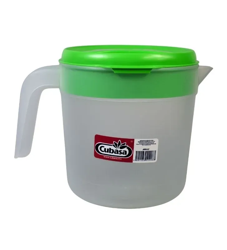 Jarra Cubasa 3 Litros con Tapa de Doble Salida - Modelo 1408
