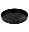 Plato Redondo Travessa 20.5 cm Melamina Negra - Modelo 105-015-165