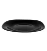 Plato Trinche Cuadrado Ranieri 21 cm Negro Opal - Modelo 98101