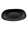 Plato Trinche Cuadrado Ranieri 21 cm Negro Opal - Modelo 98101