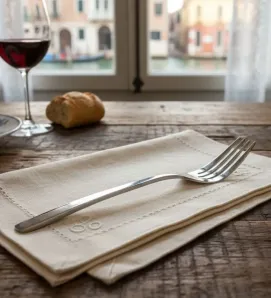 Tenedor de Mesa Venecia Imcosa - Acero Inoxidable (46167)