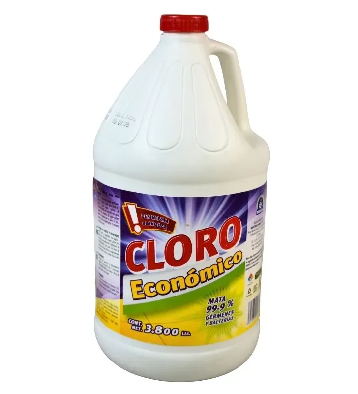 Cloro Económico Ardeli 3.8 L - Desinfectante y Blanqueador