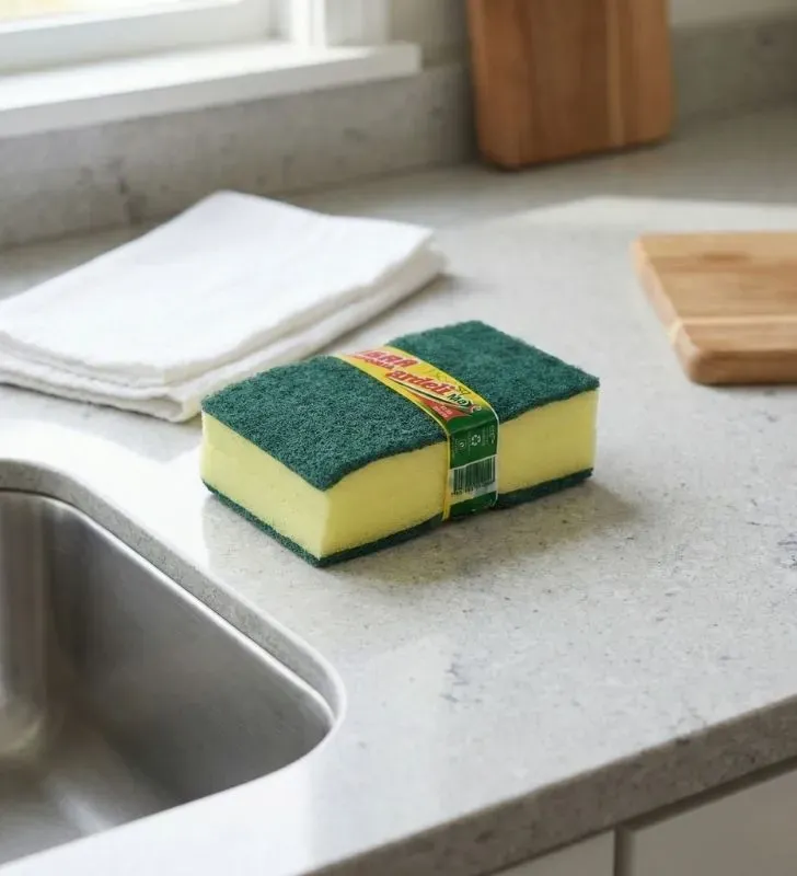 Fibra Verde con Esponja Ardeli FEV 8x12 cm 2 pz - Limpieza Dual