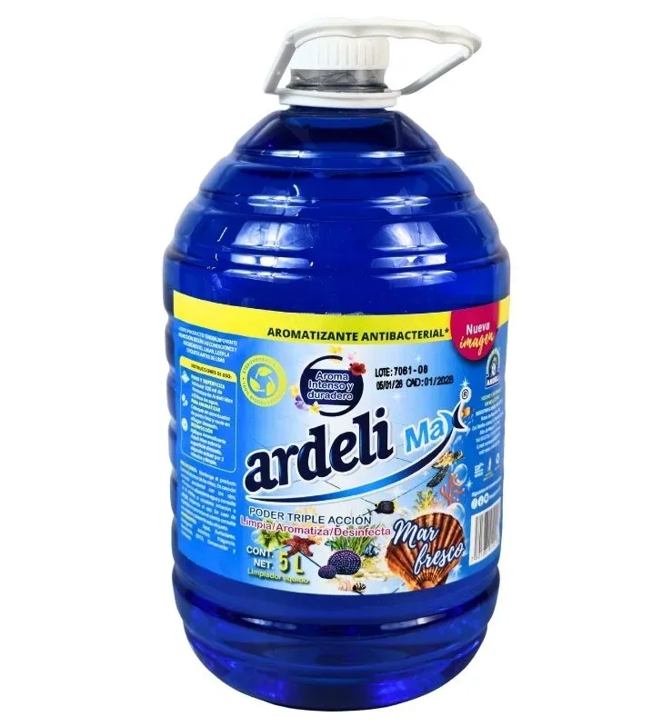 Aromatizante Mar Fresco Ardeli Max 5L - Limpiador Desinfectante
