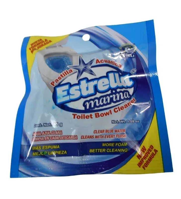 Pastilla Acuática Estrella Marina 45g - Limpiador de Inodoros