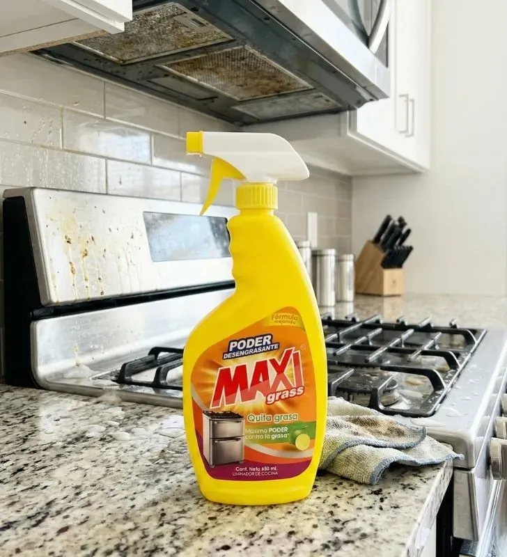 Quita Grasa Maxi Grass Ardeli 650ml - Con Atomizador