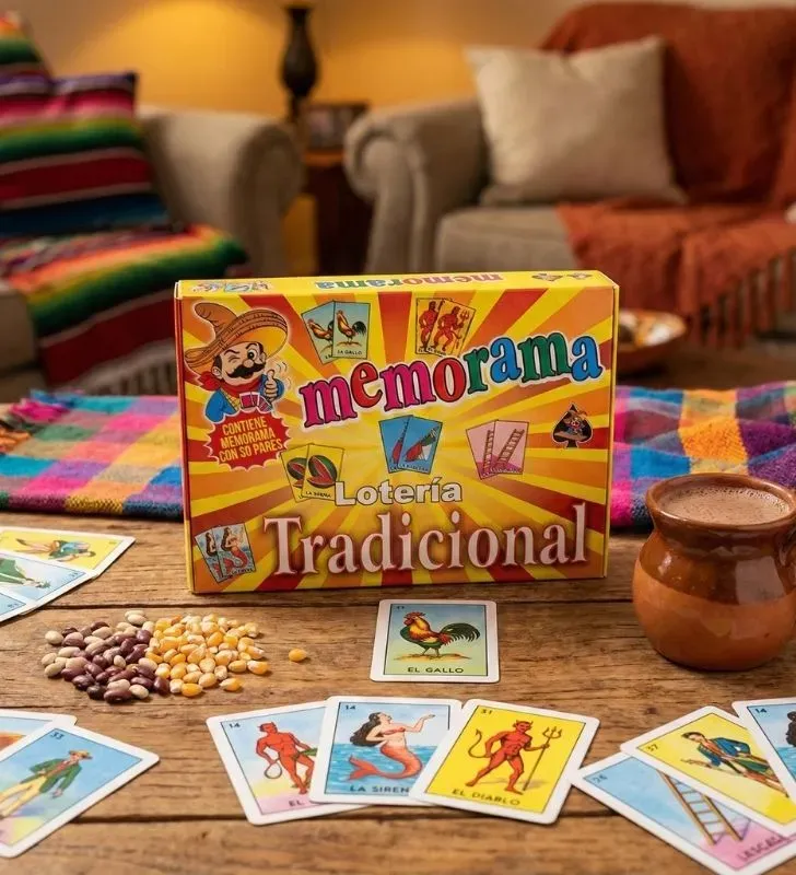 Memorama Tradicional Loterías Camacho - 30 Pares de Cartón