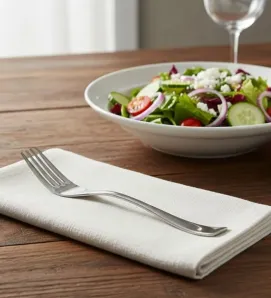 Tenedor para Ensalada Imcosa Trento - Acero Inoxidable (70860)