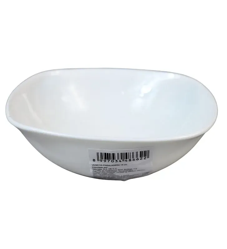 Ensaladera Imcosa Venecia 15 cm (250 ml) - Porcelana Blanca