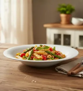 Plato Hondo Anfora Toscana 22 cm - Porcelana Profesional (83237)