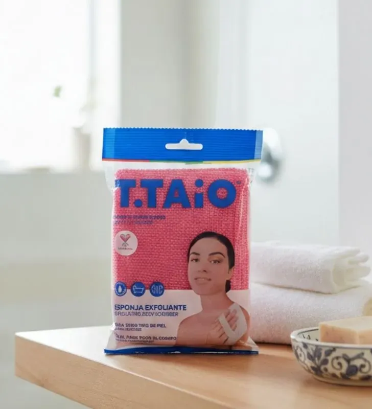 Toalla Rígida Exfoliante T.Taio TTS - Limpieza Profunda