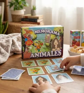 Memorama de Animales Loterías Camacho - 35 Pares Didácticos