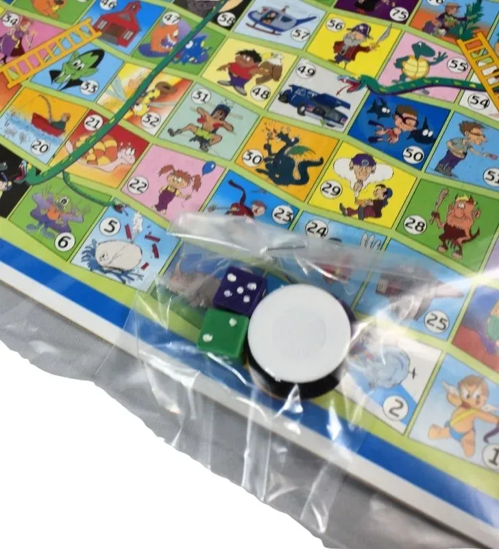 Serpientes y Escaleras Loterías Camacho - Tablero de Caple 41x28 cm