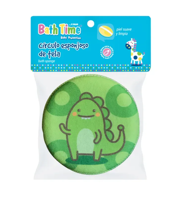Esponja Circular Estampada T.Taio SSE - Suave y Ergonómica