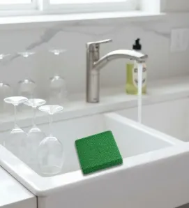 Fibra Esponja Cristalería T.Taio TTTCH - Suave y Antimicrobiana