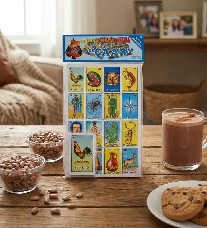 Lotería Tradicional de 10 Tablas - Loterías Camacho (Baraja Chica)