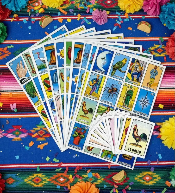 Lotería Tradicional de 10 Tablas - Loterías Camacho (Baraja Chica)