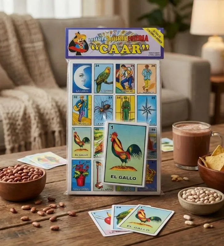 Lotería de 20 Tablas Loterías Camacho - Baraja Grande Tradicional