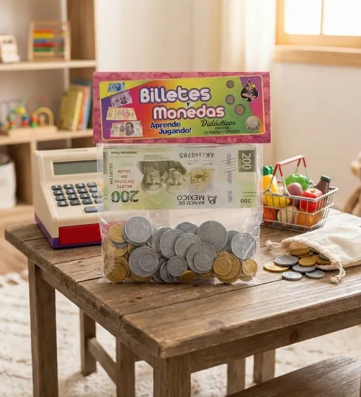 Billetes y Monedas Didácticos Loterías Camacho - Aprende Jugando