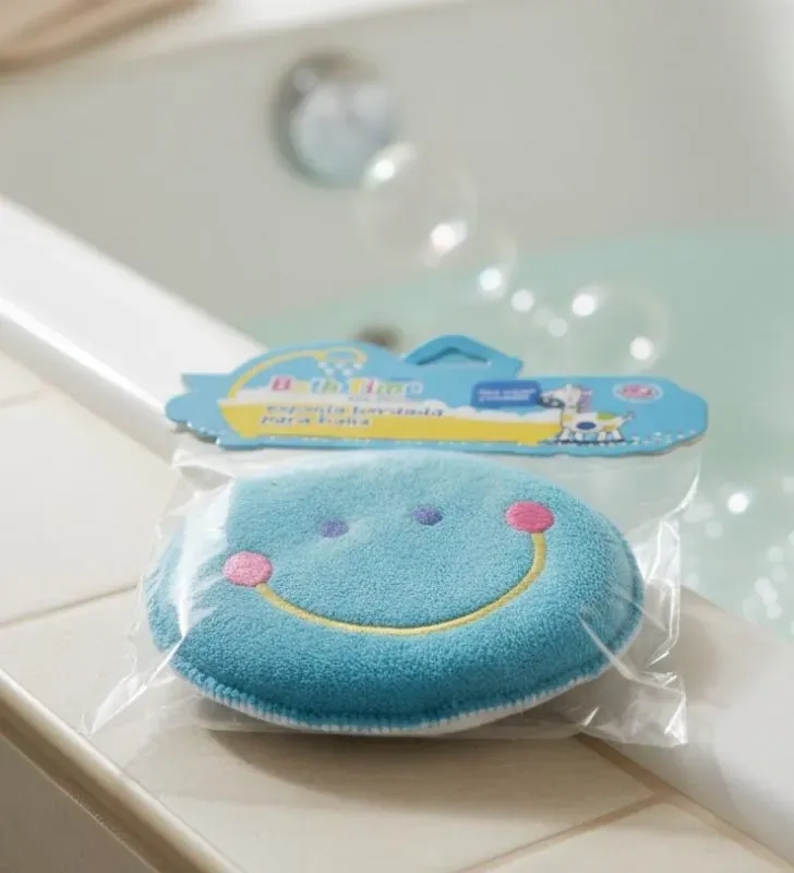 Esponja BathTime T.Taio con Tela Bordada - BEBC1658