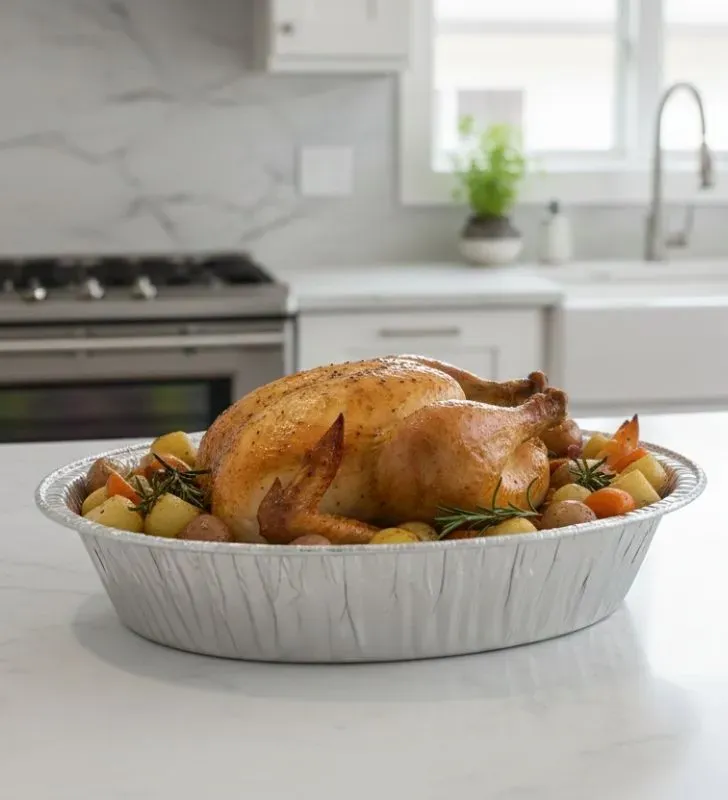 Charola Ovalada de Aluminio Ekco - Resistente hasta 8 Kg