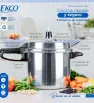 Olla Express Ekco Classic 8L - Aluminio con 6 Sistemas de Seguridad