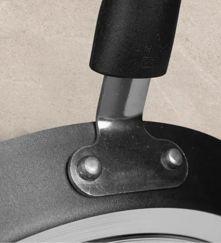 Crepera Vasconia Esencial 28 cm Negra - Antiadherente 360°