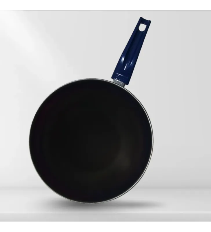 Wok Ekco 24 cm Azul – Acero esmaltado antiadherente