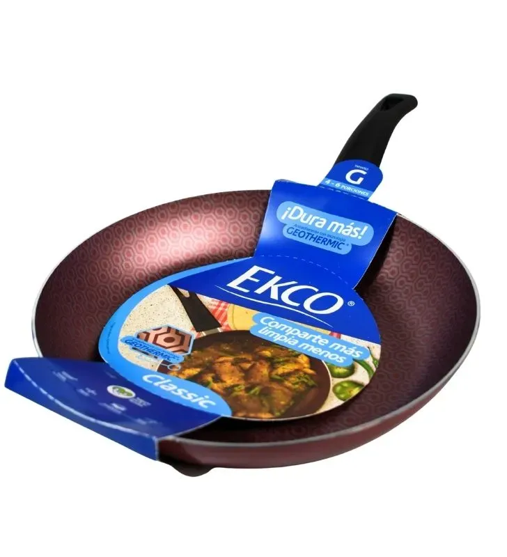 Sartén Antiadherente Ekco Classic 26 cm Rojo - 66925