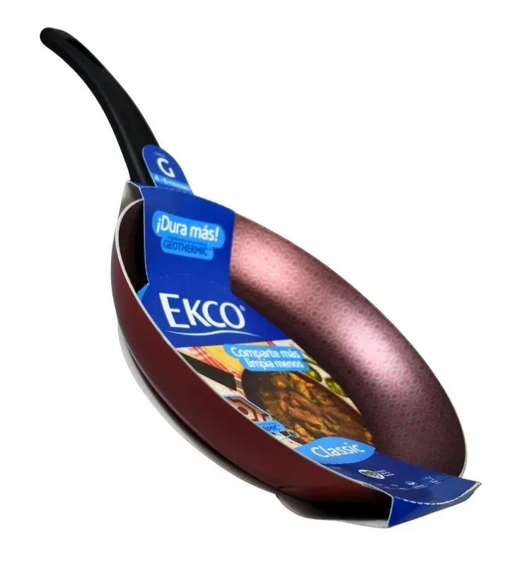Sartén Antiadherente Ekco Classic 26 cm Rojo - 66925