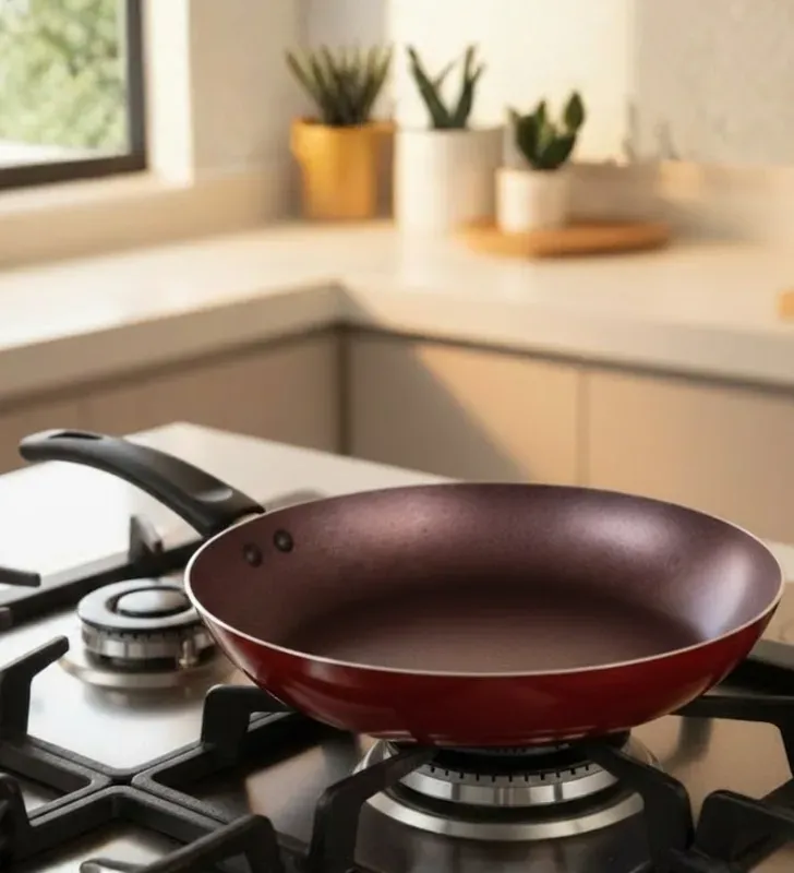 Sartén Antiadherente Ekco Classic 26 cm Rojo - 66925