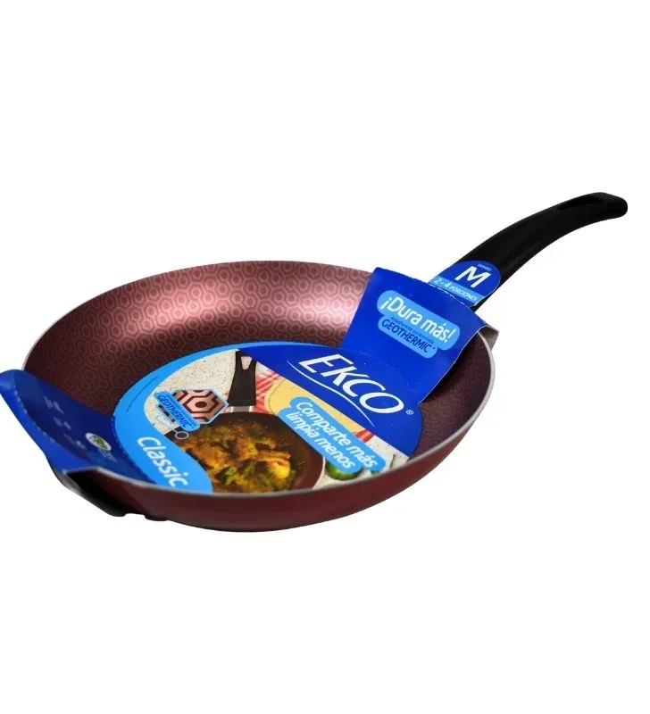 Sartén Antiadherente Ekco Classic 24 cm Rojo - 66611