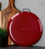 Comal Vasconia Esencial 26 cm Rojo - Aluminio Antiadherente