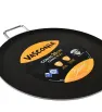 Comal Vasconia Esencial 26 cm Negro - Aluminio Antiadherente