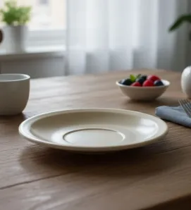 Plato para Taza Santa Anita 13.5 cm - Melamina Color Arena