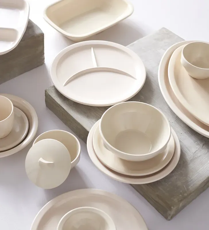 Plato Trinche Santa Anita 19.5 cm - Melamina Color Arena