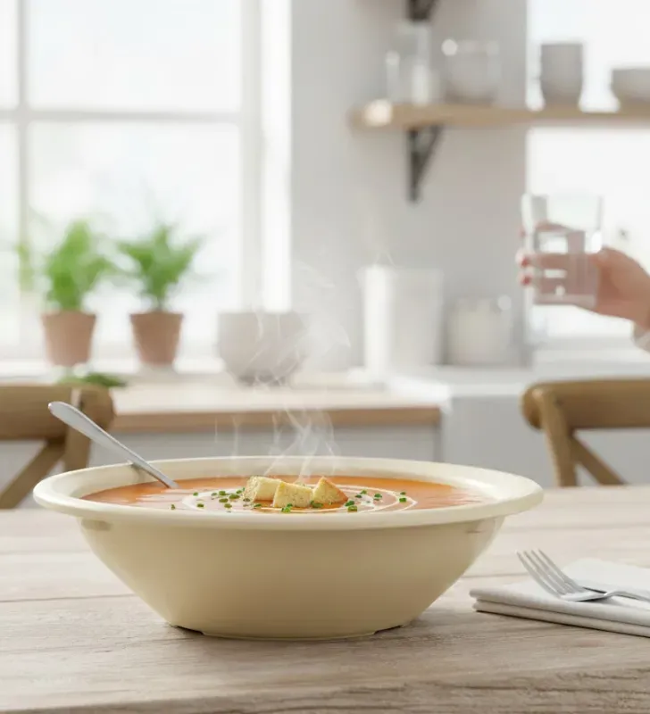 Plato Sopero Santa Anita 400 ml - Melamina Color Arena