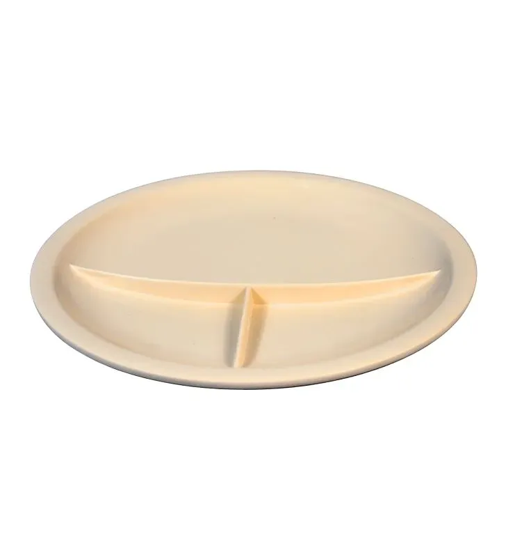 Plato Trinche con División Santa Anita 23 cm - Melamina Arena