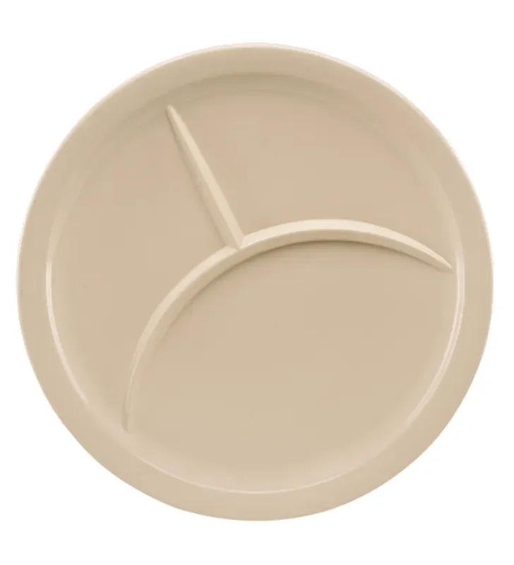 Plato Trinche con División Santa Anita 23 cm - Melamina Arena
