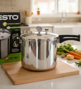 Olla Express Presto 21 Litros - Aluminio de Alta Capacidad