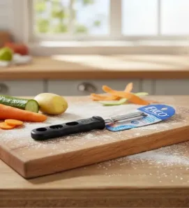 Pelador de Papas Ekco Classic - Mango de Polipropileno Ergonómico